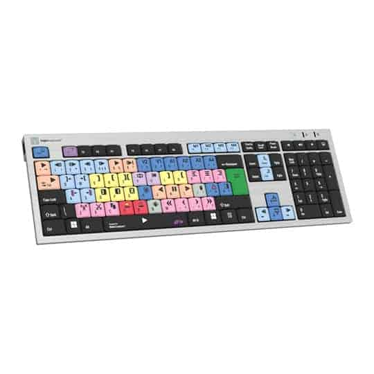 Logickeyboard Media Composer Keyboard - PC -Avid Media Composer PC Slim Keyboard